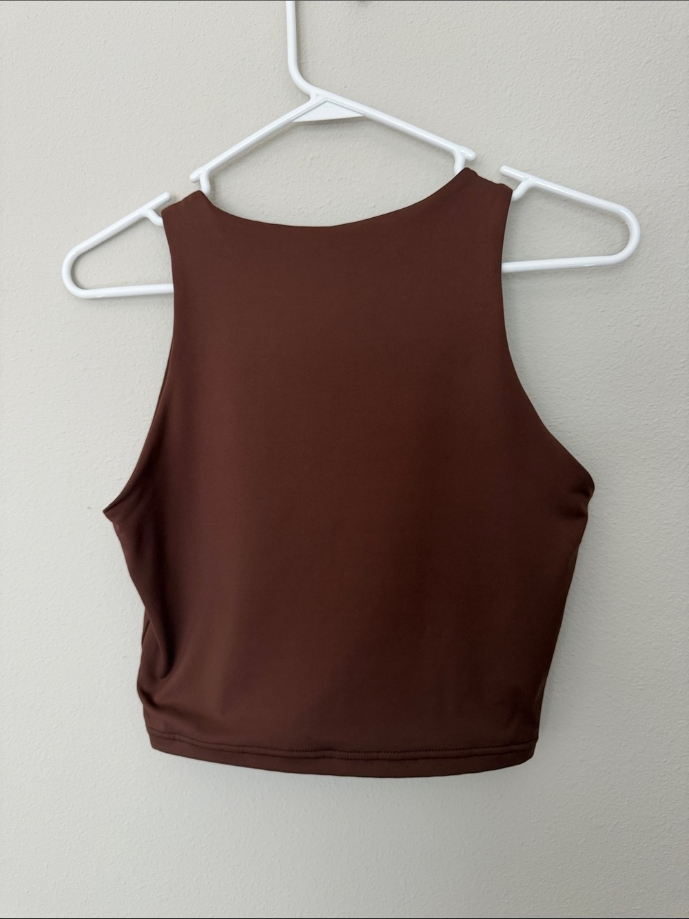 REORIA Sleeveless Halter Neck Tank Crop Top - Picture 2 of 3